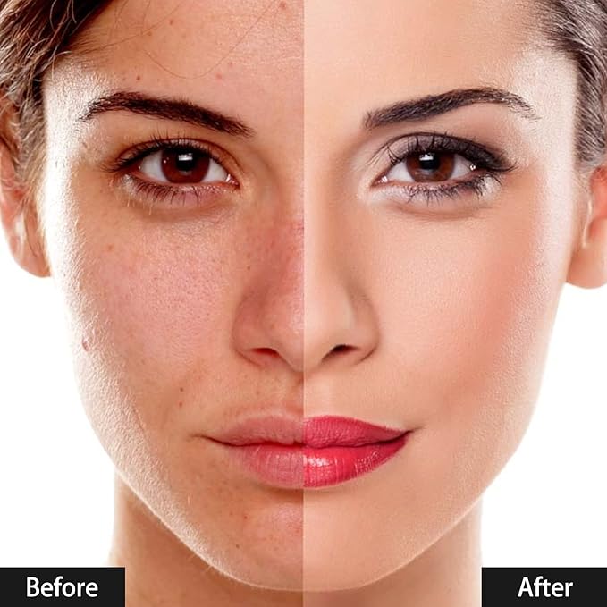 Foundation Makeup Concealer, Medium-to-Full Coverage Foundation Cream, Long