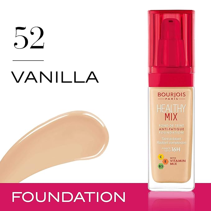 Bourjois Healthy Mix Anti-Fatigue Medium Coverage Liquid Foundation 30ml