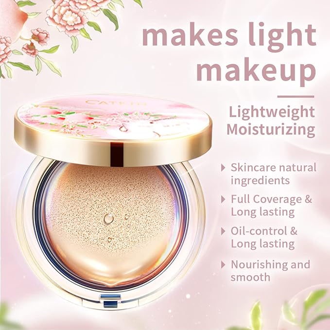 Catkin Blossom BB Cream Air Cushion Foundation Natural Ivory Light)