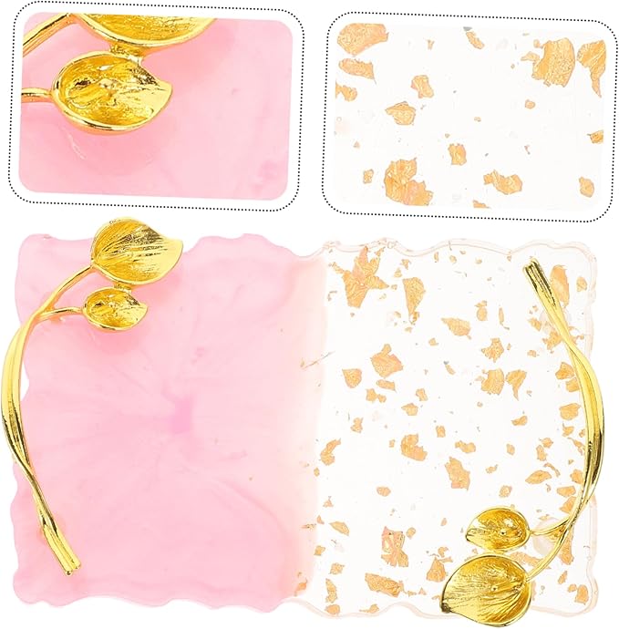 FOMIYES 5pcs Nail Palette Polish Plate Nail Design