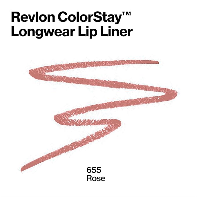REVLON Lip Liner, Colorstay Lip Makeup with Built-in-Sharpener, Lip 01 oz