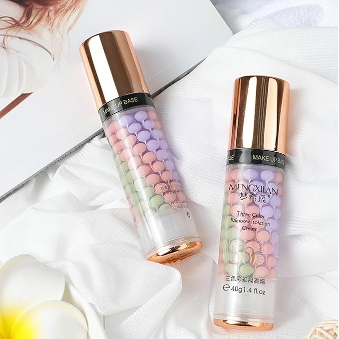 Face Primer before Makeup Set,3 Colors Makeup Primer Stunning Makeup