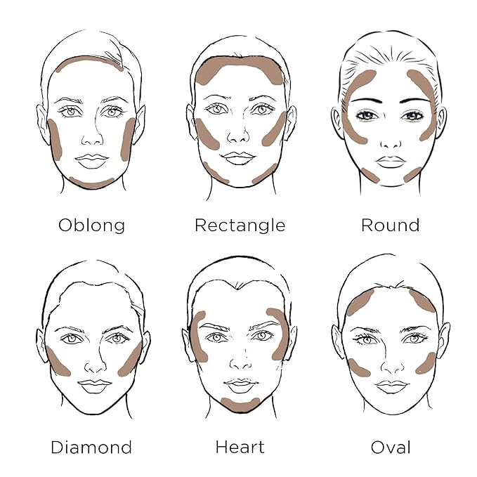 HALEYS Re-sculpt Smoothing Contour Powder (Light) Lightweight, Non-Caking,