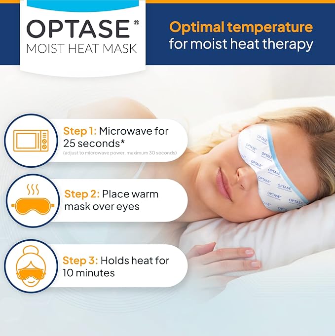 Optase moist heat eye mask