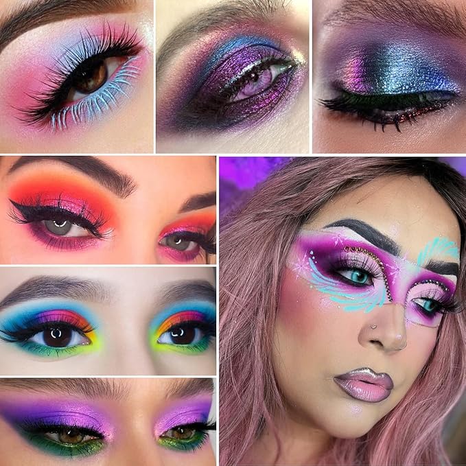 Large Eyeshadow Palette for Makeup Beginners, DE'LANCI Big