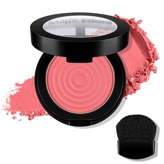Boobeen Soft Blend Powder Blush for Cheeks, Buildable