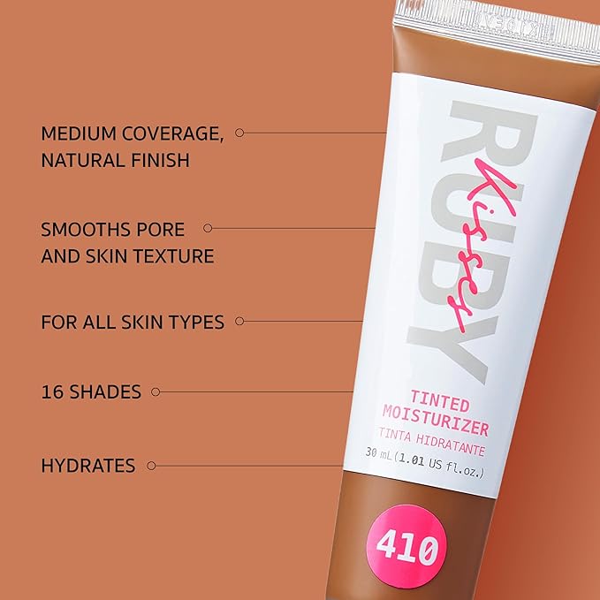 Ruby Kisses Tinted Moisturizer, Hydration, Calm & Revitalize