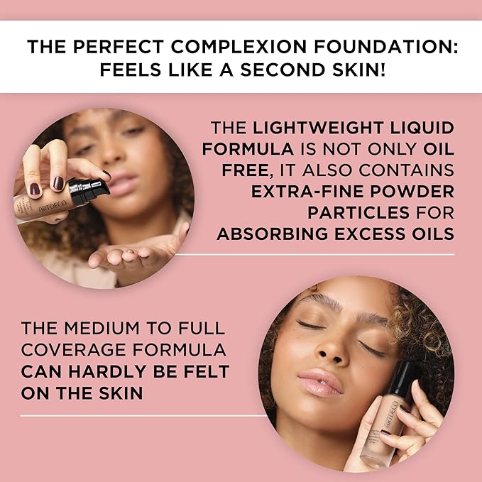 ARTDECO Perfect Teint Foundation - Gentle Ivory N°08 Fl Oz