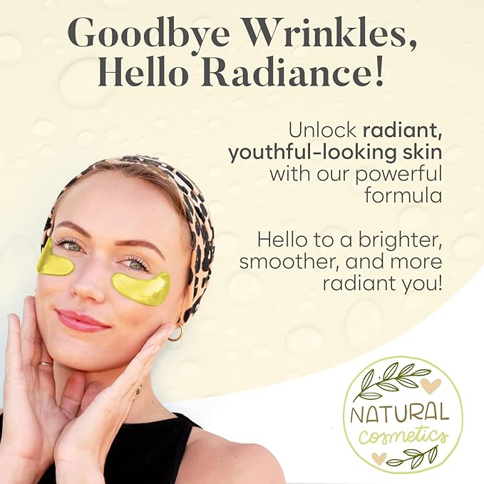 24k gold eye mask (30