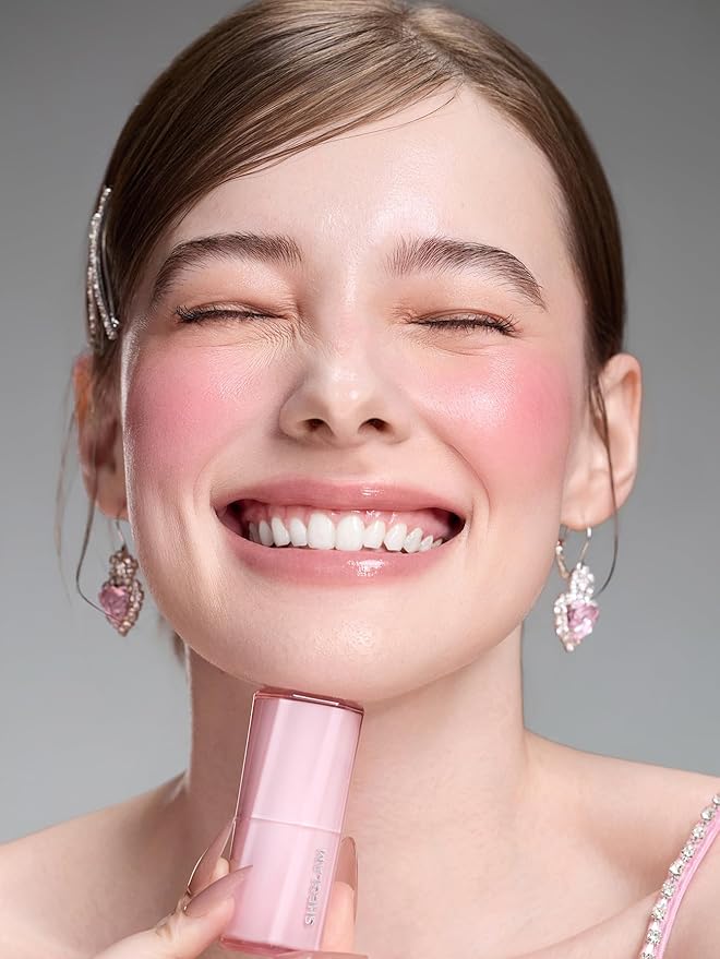 SHEGLAM Buttery Bliss Blush Stick Cream Milk Makeup Blush-Rose Ritual