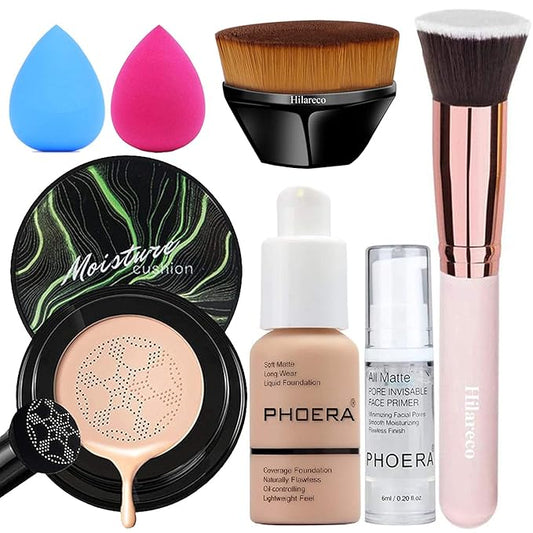 PHOERA Foundation,Mushroom Head Air Cushion CC Cream Natural Beige CC)