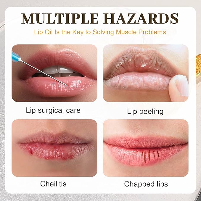 2 PCS Moisturizing Honey Pot Lip Oil Lip Moisturizing