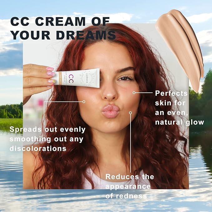 Lumene Color Correcting CC Cream - Lightweight Foundation 1 fl oz