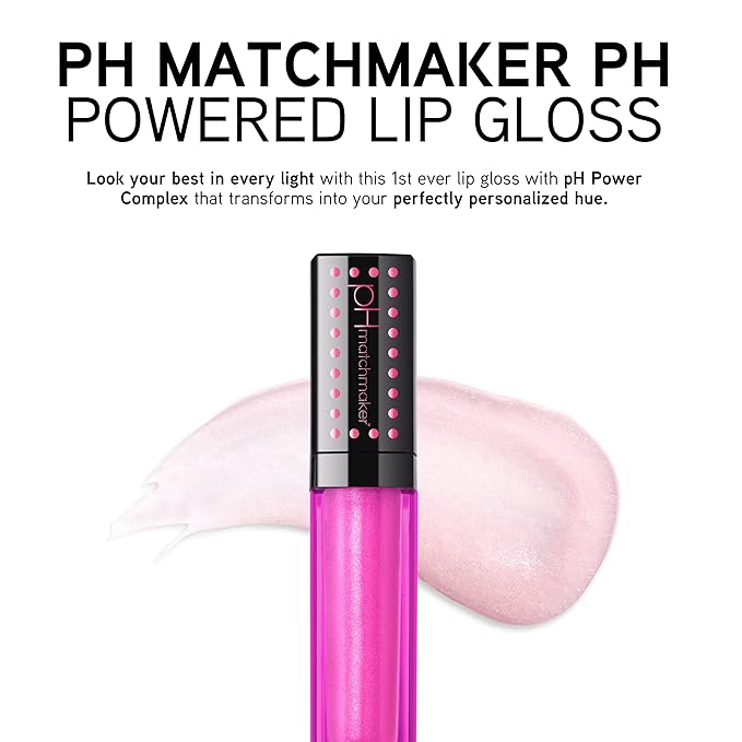 Physicians Formula pH Matchmaker pH Powered Makeup Lip Gloss, Matches Your Lip Color Based On PH Levels, Personalized Color Changing, Light Pink