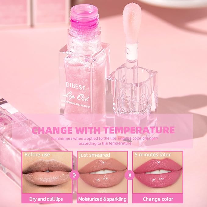 Magic Color Changing Lip Oil V2, Cosmetics Color Magic