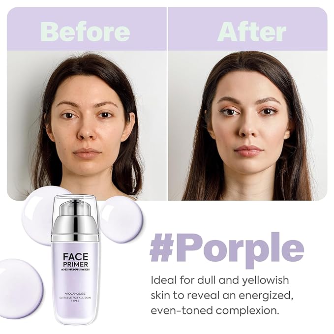 VIOLA HOUSE Face Primer, Tone Adjust Primer For Face