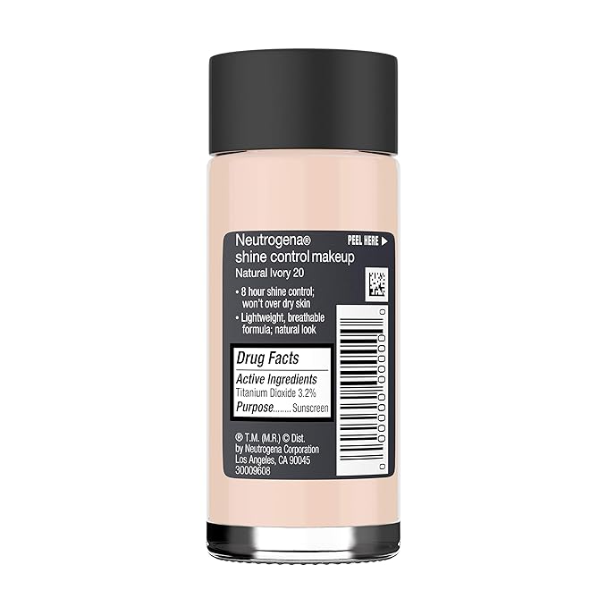 Neutrogena Shine Control Liquid Makeup Broad Spectrum Spf 20, . 1 Oz