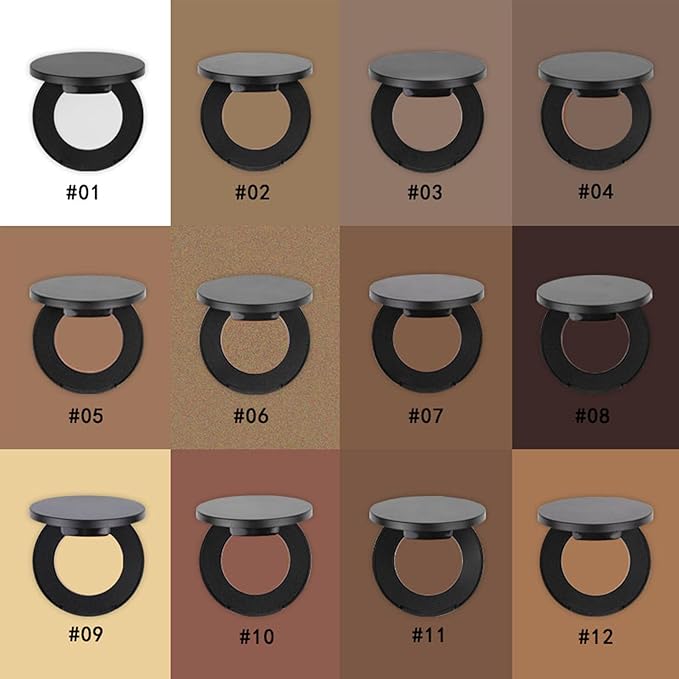 Flawless Pressed Powder, Setting Powder Makeup, Longwear Face Finish 03