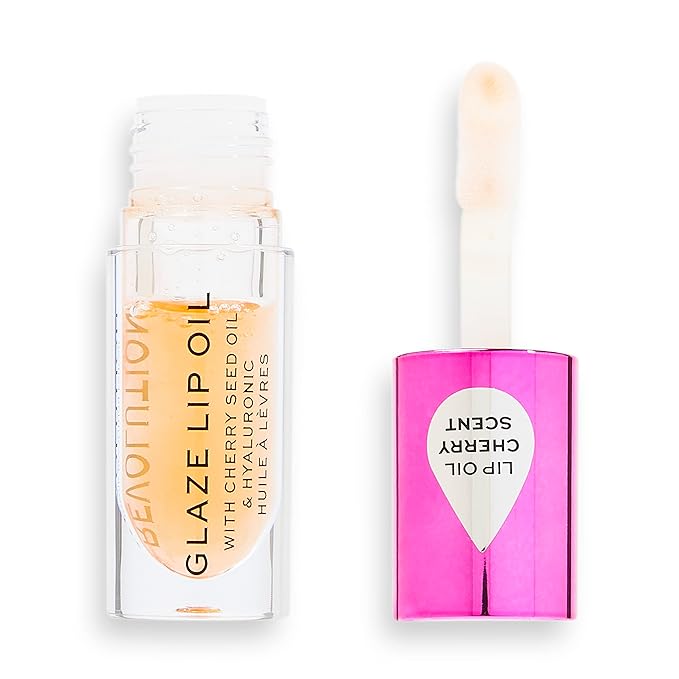 Revolution Beauty, Glaze Lip Oil, Hydrating & Nourishing Lip