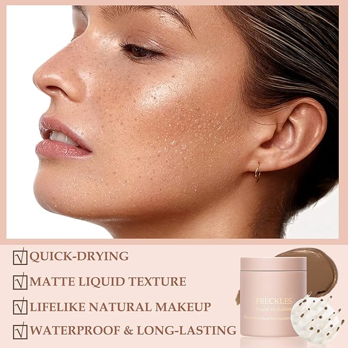 Boobeen Freckle Stamp Face Freckles Air Cushion Liquid