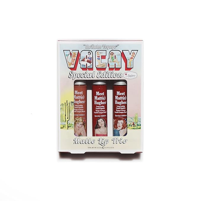 the Balm Voyage Vacay Matte Lip Trio Special 25oz