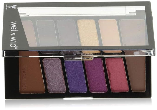 wet n wild Color Icon 10-Pan Eyeshadow Makeup Palette, Long Lasting, Shimmer, Metallic, Glittery, Matte, Rich Smooth Pigment, Cruelty Free - V.I. Purple