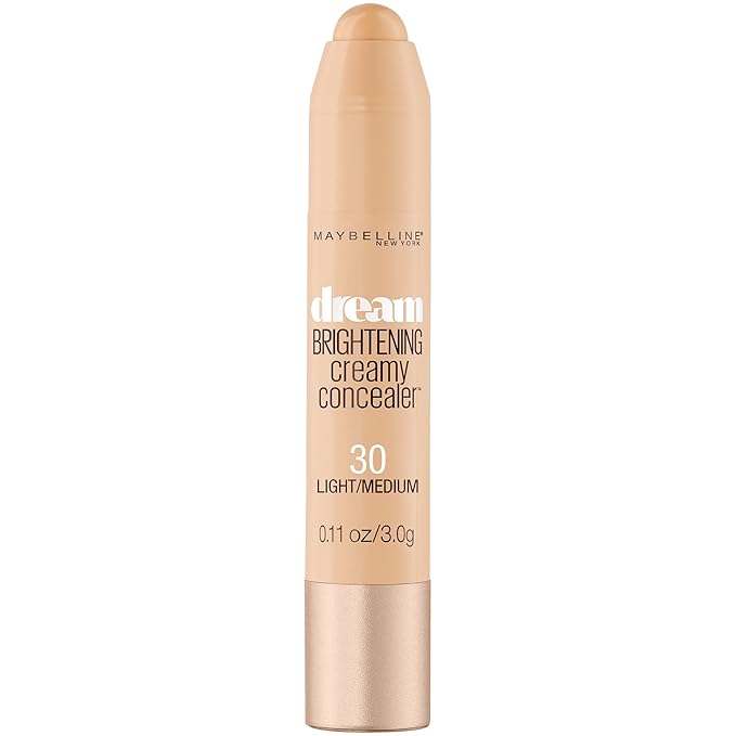 Maybelline Dream Brightening Creamy Concealer, Light/Medium, 0.11 oz. 0.11 oz