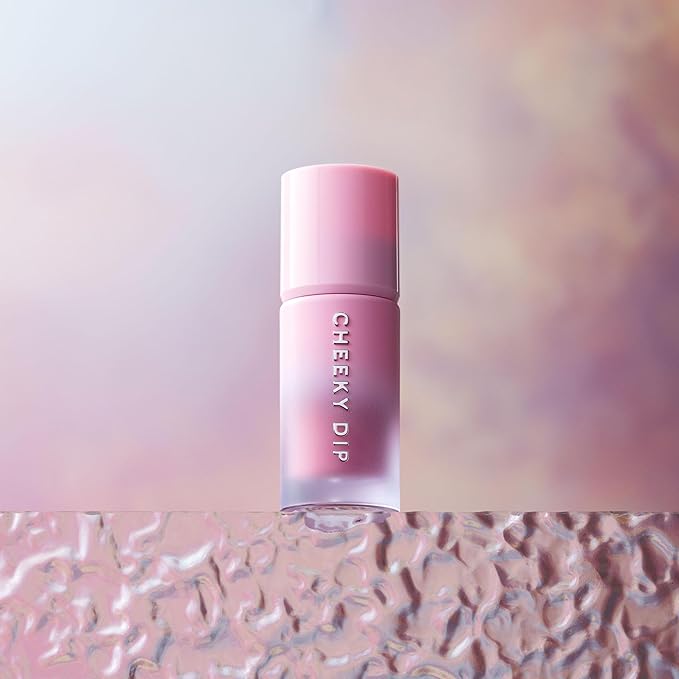 W7 Cheeky Dip Liquid Blusher - Pigmented Colour Lustful (Pink)