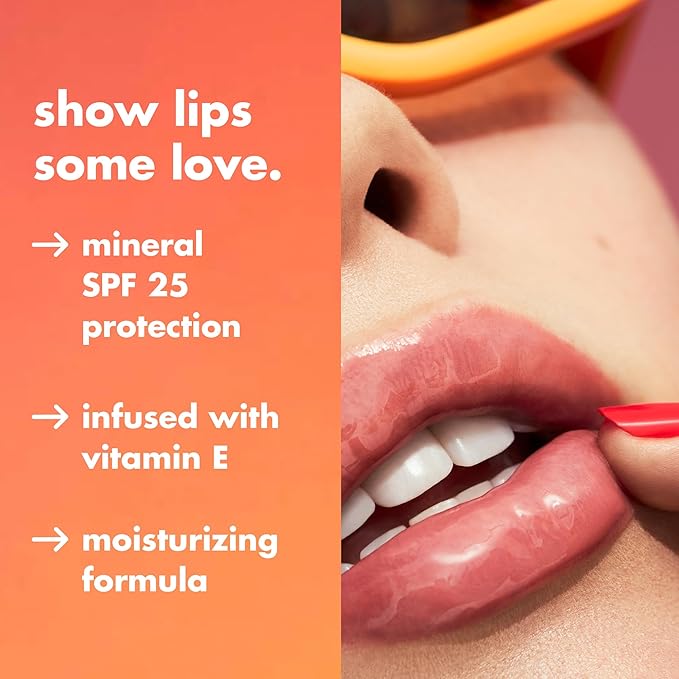 e.l.f. Sun Boss Gloss SPF 25, Pigmented Lip Gloss For A High-Shine Finish, Moisturizing & Conditioning Formula, Vegan & Cruelty-Free, Blush Much?