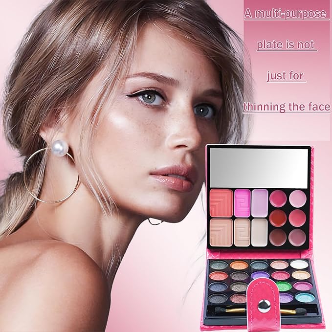 All-in-one Holiday Makeup Gift Set | Full Makeup