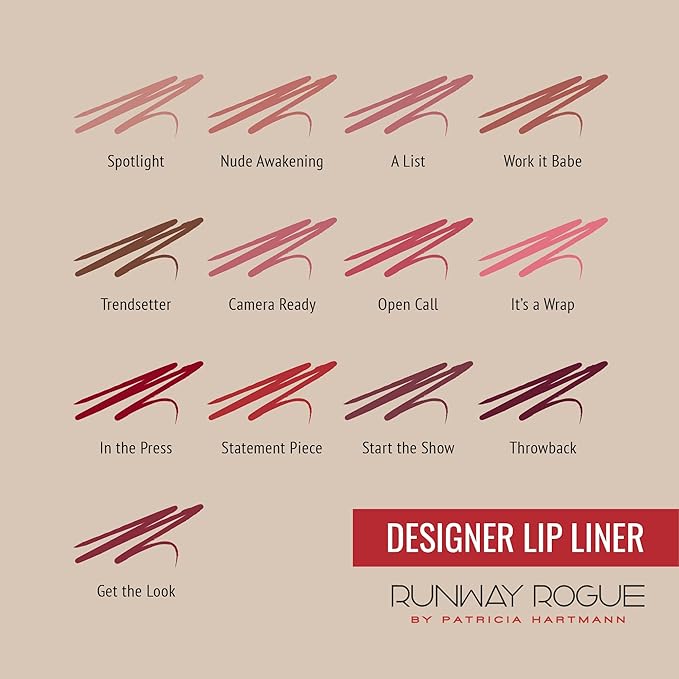 Runway Rogue Designer Liner Lip Pencil, Matte Spiced-Nude Lip