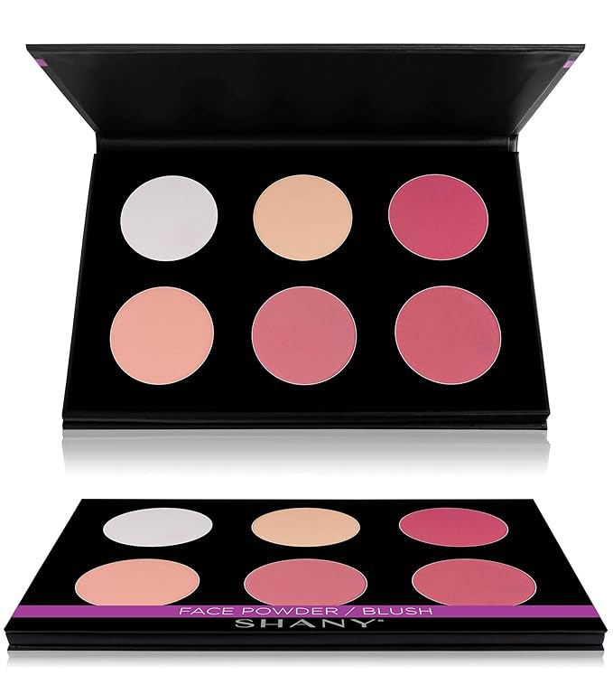 SHANY Cosmetics Shimmer & Matte Blush/Highlighter Face Palette