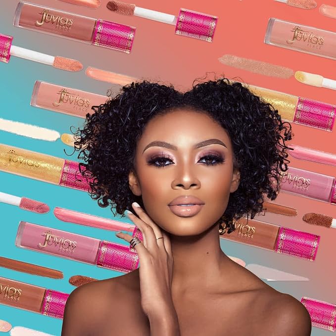 Juvia's Place Lip Gloss Glass It's Glass - Clear, Super Shine,16 oz., Plump, Long Lasting Non-Sticky Luscious High Shine, Glides on Richly Glossy and Smooth