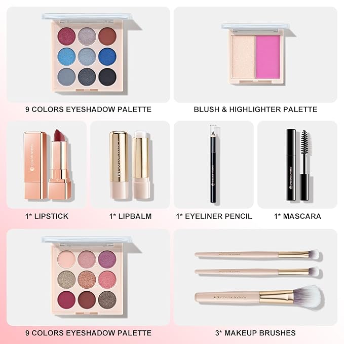 Color Nymph Beginner Makeup Set, Full