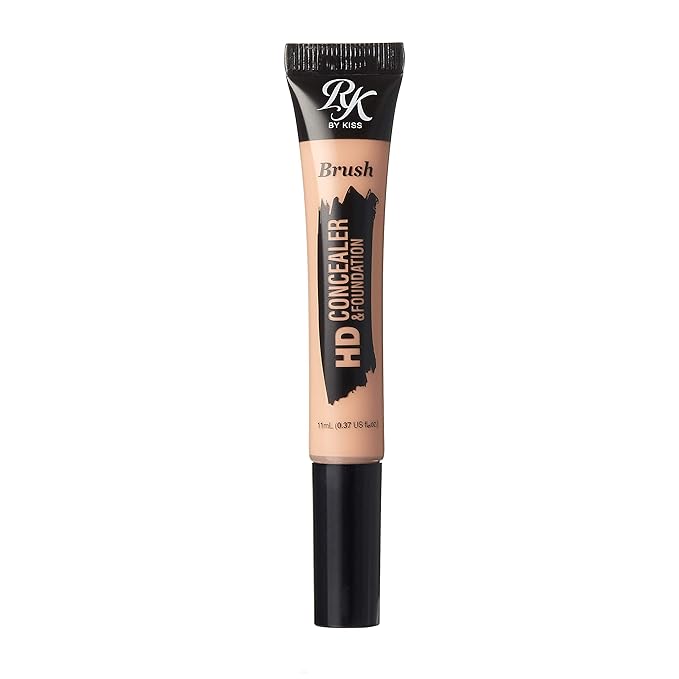 Ruby Kisses HD Concealer & Foundation Brush Flawless Corrector (Nude)