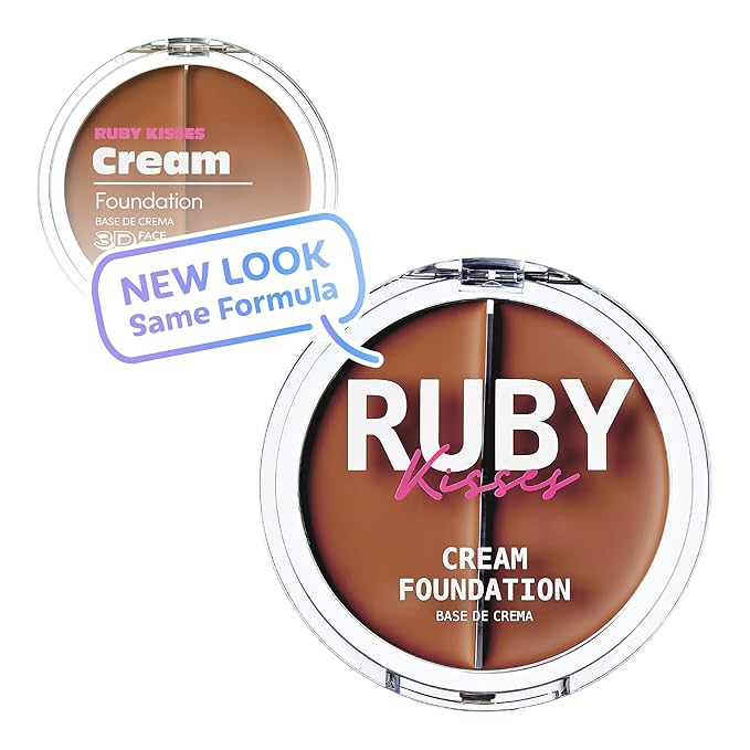 Ruby Kisses 3D Face Creator Cream Foundation & (Level 14)