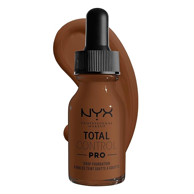 NYX PROFESSIONAL MAKEUP Total Control Pro Drop Foundation, - Mocha
