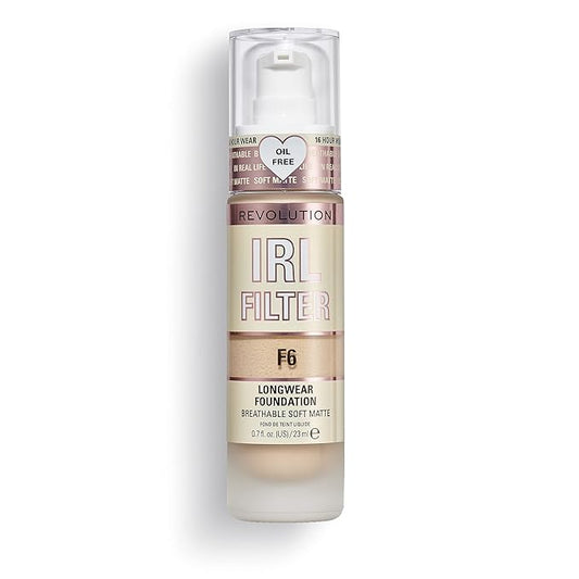 Revolution Beauty, IRL Filter Longwear Foundation, Soft &