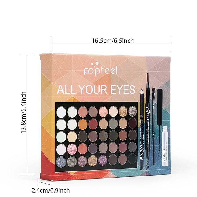 40 Colors Eyeshadow Palette All-in-one Holiday