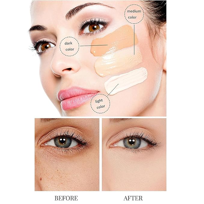 Flawless Matte Liquid Foundation Makeup, Vegan & Cruelty-Free, (01, ) 30ml