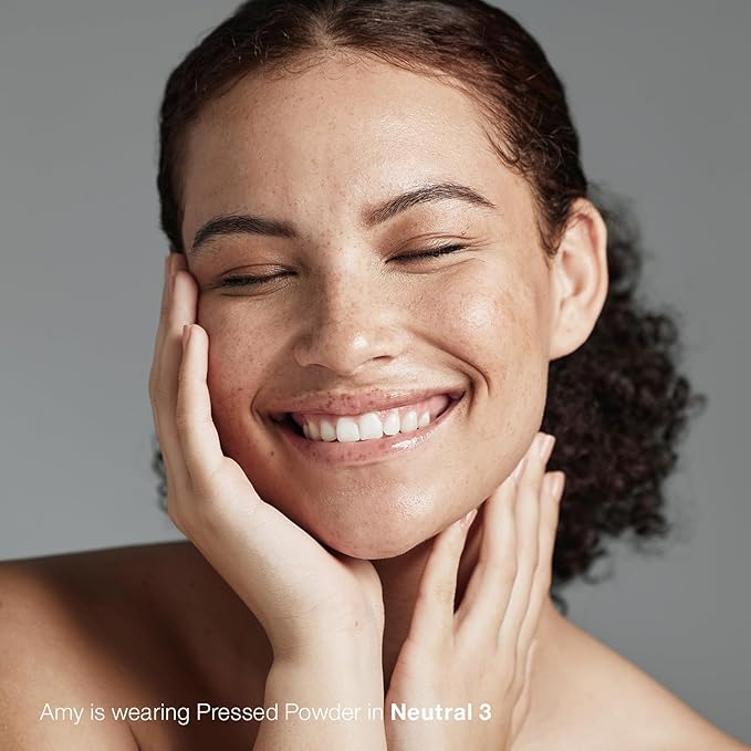 Mineral Fusion Pressed Powder Foundation, Neutral 3 - Hypoallergenic, Cruelty-Free, 0.32 Oz