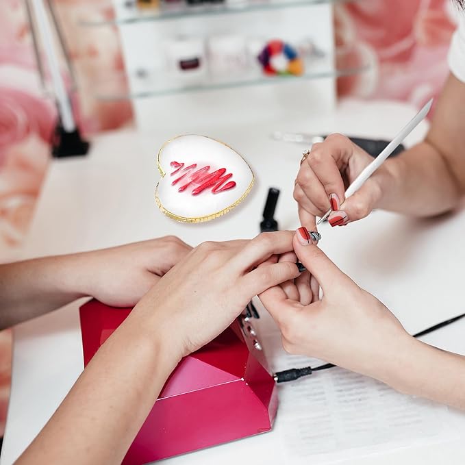 Resin Nail Art Palette, Polish Color Mixing Plate