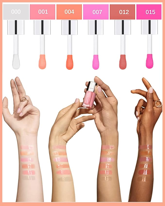 Plumping Lip Glow Oil, Hydrating Tinted