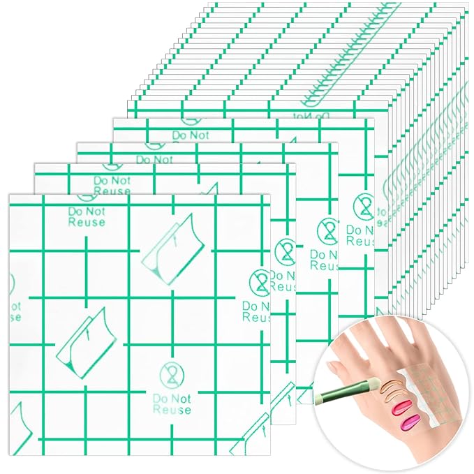 50 Pieces Hand Palette, Single Use Makeup Hand