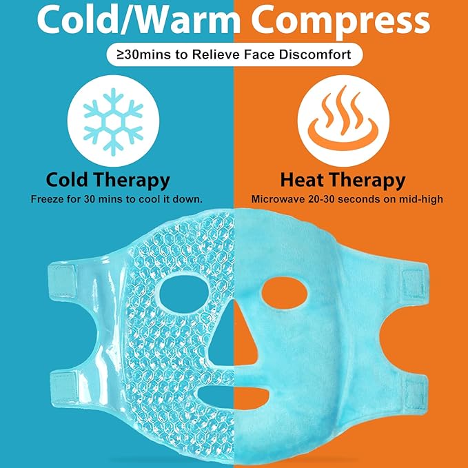 Beevines ice face mask, cooling