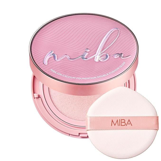MIBA Ion Calcium Foundation Double Cushion Glow 25 25 g