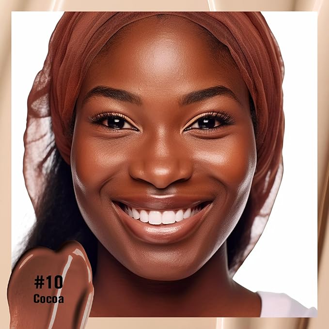 UCANBE Matte Liquid Foundation Makeup, Medium to Full fl. oz.