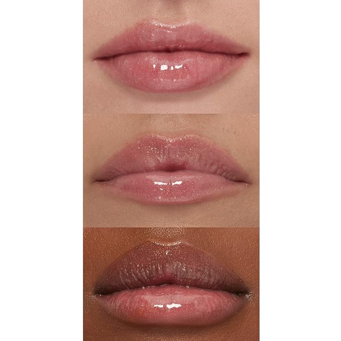 e.l.f. Lip Plumping Gloss, High-Shine Sheer Color, Hydrates & Creates Fuller Lips With Vitamin E, Vegan & Cruelty-Free, Sweet Talker, 0.1 Fl Oz
