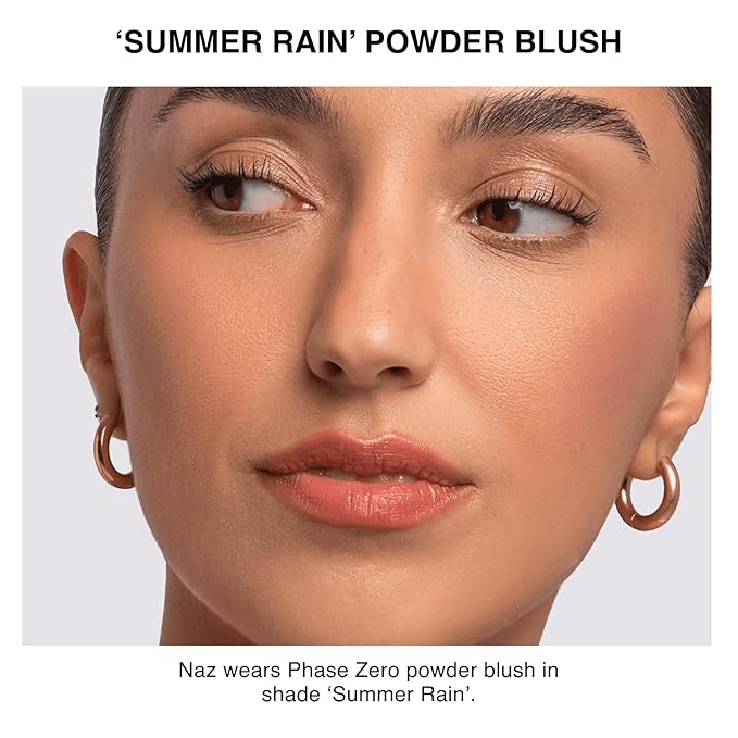 Makeup Powder Blush for cheeks | "Summer Rain" 4g