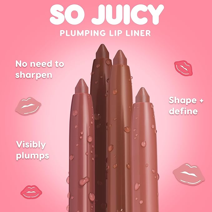 ColourPop Cozy Era So Juicy Plumping Gloss Balm & Plumping Liner Kit (2 Count)